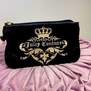 Juicy couture wallet vintage black and white